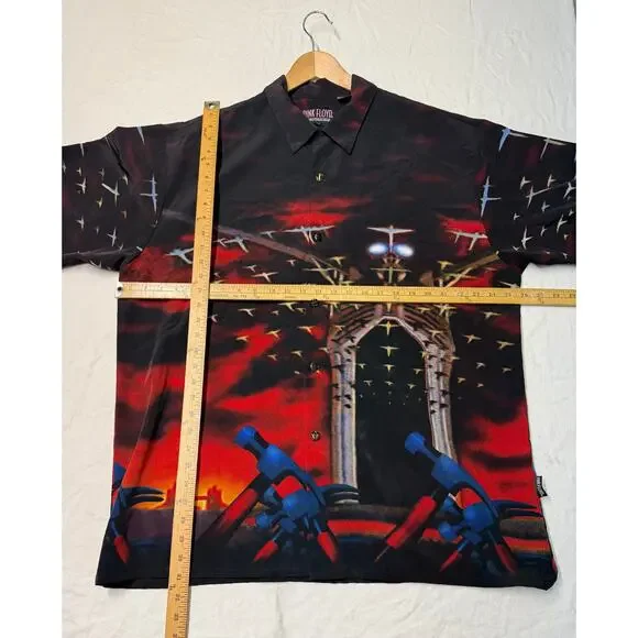 Vintage Dragonfly PINK FLOYD THE WALL Men’s shirt all over print , size XL